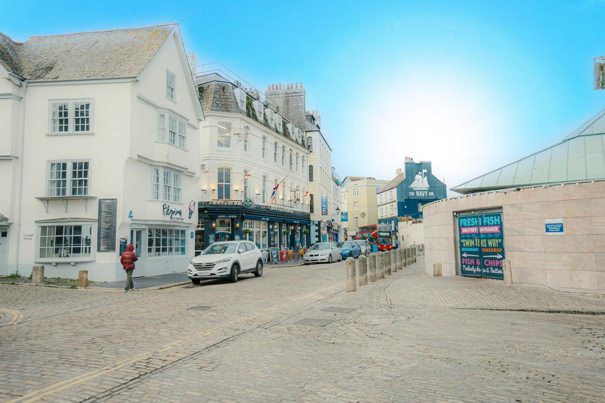 Executive Coach House On The Hoe 2 Free Parking Spaces Plymouth Exteriör bild